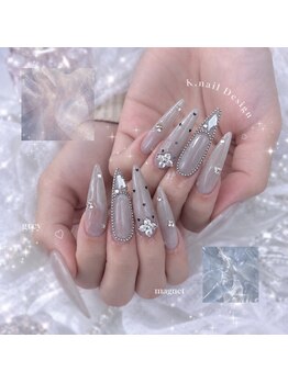 ケーネイル 金沢(K.nail)の写真/うる艶ちゅるんの韓国風ネイルがお得◎話題の韓国ネイルサロンが金沢・野々市エリアに上陸！