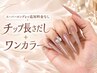【長さだし】 チップ10本+ワンカラー