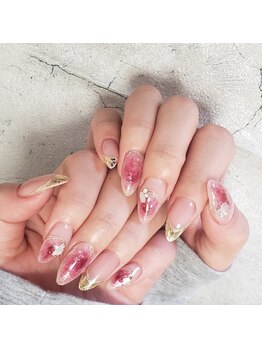 ネイルズ ビー(Nail's be)/ガラスフレンチ