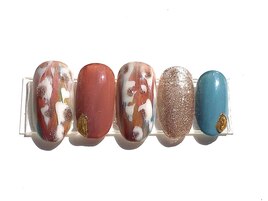 ニュアンス ヒョウ柄 レオパード