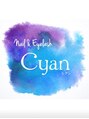 シアン(Cyan)/nail&eyelash Cyan