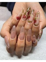 リッチネイル(Rich Nail)/水彩フラワー