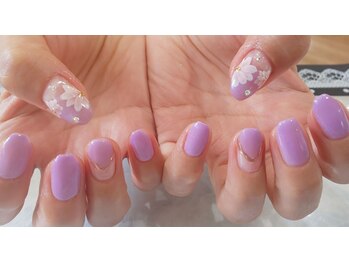 朱花 プルバイシュカ(fle by 朱花)/定額ネイル