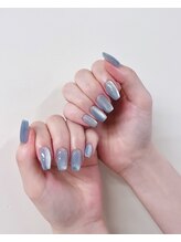 ノラ シブヤ(NORA SHIBUYA)/ブルーマグネットネイル