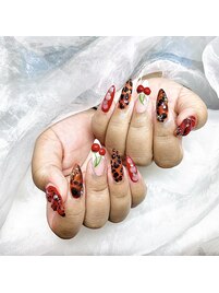 クリスマスネイルアート