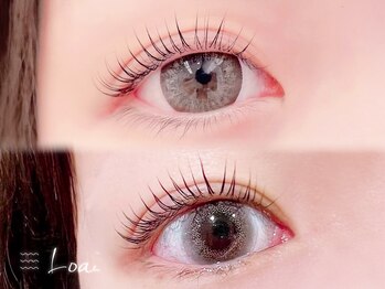 ロア 梅田店(Loa)の写真/[梅田/上下パリジェンヌラッシュリフト/韓国アイドル風束感まつげパーマ］【デザイン力に感動☆】