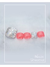 はあとねいる 京成大久保店/フットネイル：No.121