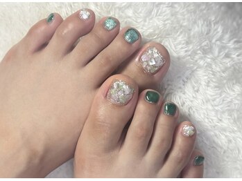 ジュジュハティ(JujurHati)/ターコイズマグネットネイル