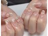 流行りのマグネットチークネイル