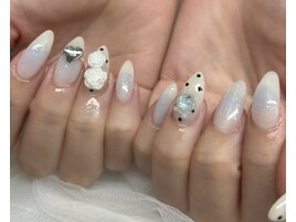 ブルーチークネイル
