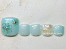 フェリーチェ(nail salon＆school felice)/フットネイル/定額制8800円/瑞江