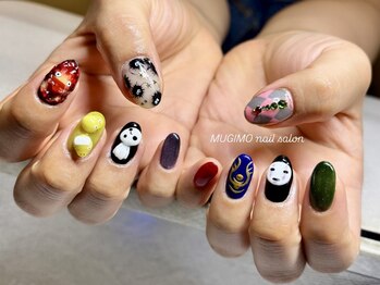 ムギモ(MUGIMO)/持ち込みキャラクターネイル