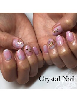 クリスタルネイル ボンベルタ橘店(CRYSTAL NAIL)/ゆめかわいいネイル