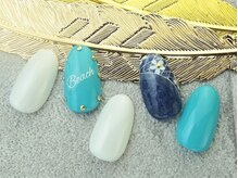 ネイルズガッシュ 武蔵小山店(NAILsGUSH)/フラワーデニム＊