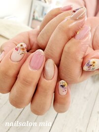 フラワーネイル