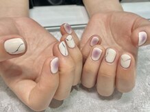 メルシー(Merci)/シンプルネイル byフクザワ