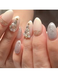 クリスマスネイル