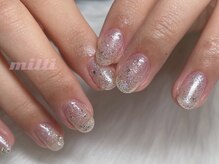 ミリネイルズ(milli nails)/ウィンターグリッター