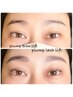 ◆ plump lash lift + plump brow lift ◆¥14300