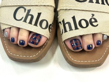 ネイルサロン北野坂/持ち込みフットネイル