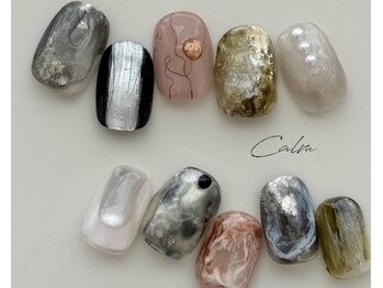 カーム(Calm)の写真/手元を見るたび、心がときめくネイル♪トレンド先取りの豊富なカラー＆最旬アートで指先からおしゃれに◎