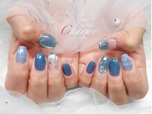 シャルム(Charme)/チェックネイル