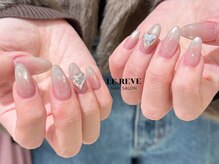 高品質キラキラハートパーツ♪