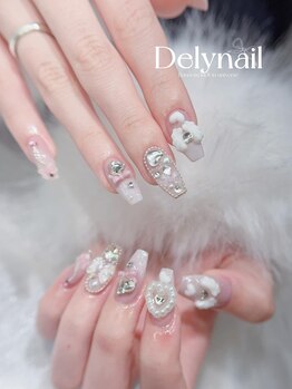 デリーネイル(Dely_nail)/キラキラ量産型ネイル