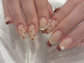 メル(M.E.L)/バレンタインネイル
