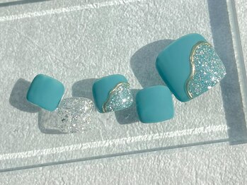 キララメターコイズフット