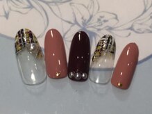 ネイルサロン リリオ(Nail Salon Ririo)/オシャレツイードネイル