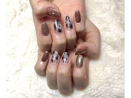 ダルメシアンネイル♪