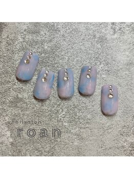 ロアンネイル(roan nail)/タイダイ