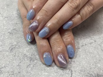 ネイルサロンファストネイルプラス 新宿店(FAST NAIL PLUS)/夏ネイル2023【マグネット】
