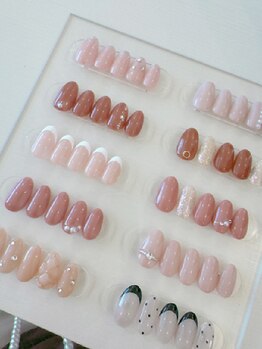 ネイルルームイチマルニ(Nail Room 102)の写真/大人可愛いシンプルネイルが得意♪高技術の施術でモチの良さも！指先の美しさを最大限に引き出すネイルを◎