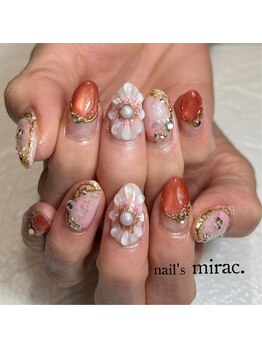 ネイルズミラク(nail's mirac.)/フラワーネイル