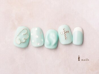 アイネイルズ 横浜EAST店(I-nails)/羽チェーンネイル