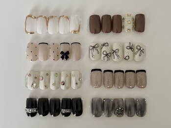 ルーカ(luca.)の写真/【3月に鳥取Ｎｅｗ open☆】シンプルなワンカラーから王道フレンチネイルまで幅広いデザインをご用意♪