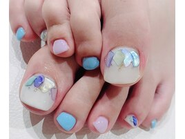 大粒シェルネイル