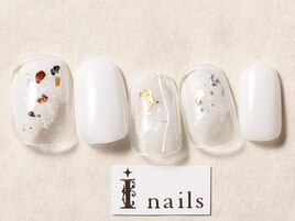 ホワイト×ニュアンス