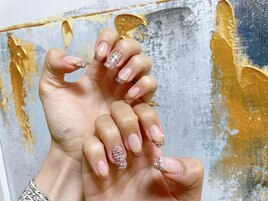 ツイードフレンチネイル