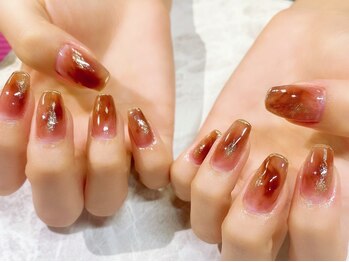 パーミル アイ アンド ネイル クマモト(permille ‰ eye&nail Kumamoto)の写真/【人気No1】ワンカラー(ケア込)¥4500→¥4000◎シンプルだからこそ、細部まで丁寧にこだわる☆