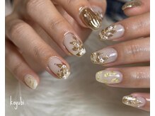 コユビ(koyubi.)/お花ミラーネイル