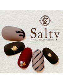 チョコレートネイル