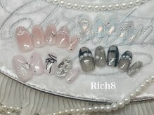 ネイルアンドまつげエクステ リッチエイト 原宿店(Rich8)/可愛いアートサンプル多数(^o^)/