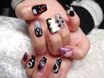 アンバーテン(Amber10)/持ち込みデザイン|スカルプ