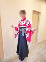 アイラッシュサロン フロウ(Froh)/お着付けもおまかせください♪