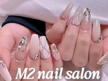 エムズ ネイルサロン(M2)/キルティング大人ガーリーネイル
