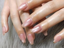 ピンクマグ×ミラースキニー