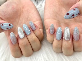 【木村】さくらんぼネイル